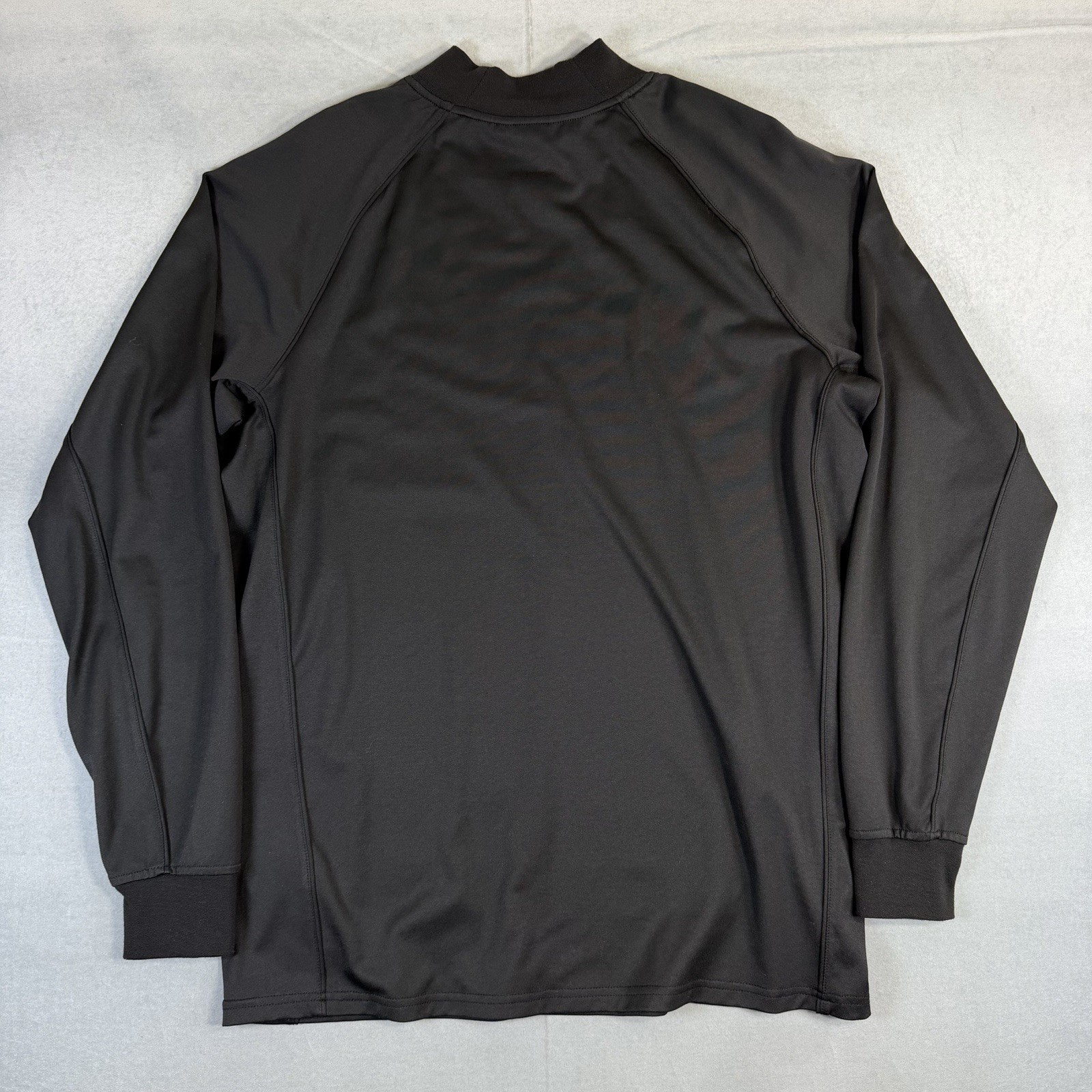 Zero Restriction Mock Neck Pullover Mens Large Black Long Sleeve Tour Series gallery