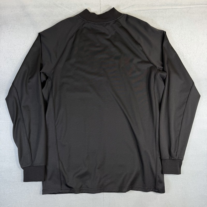 Zero Restriction Mock Neck Pullover Mens Large Black Long Sleeve Tour Series gallery