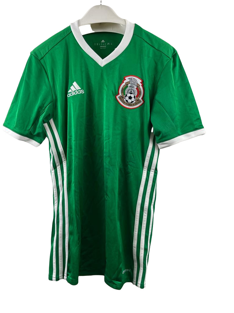 adidas International Soccer Mexico Men's Jersey, Green/White - XS gallery