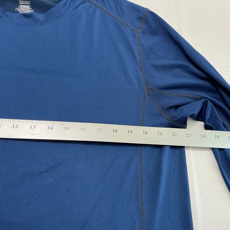 NordicTrack Men’s Performance Long Sleeve Shirt Blue Size L gallery
