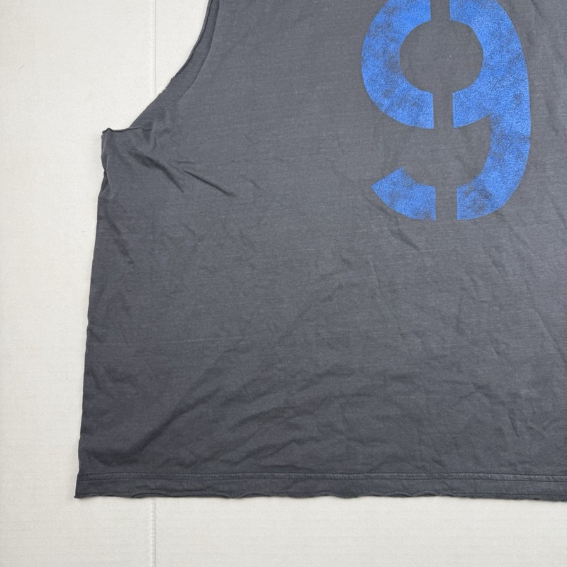 Sleeves T Shirt Mens XXL Gray Tank Top “9” Streetwear Muscle T Urban Outfitters gallery