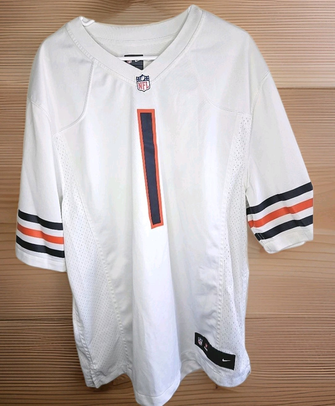 Men's Nike XL Justin Fields NFL Chicago Bears Dri-Fit Jersey gallery