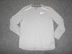 NIKE AQ9923 DRI-FIT BREATHER PERFORMANCE MENS LARGE LONG SLEEVE RUNNING SHIRT