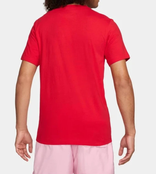Nike Men's University Red "Heart & Sole" Graphic T-Shirt (HQ0850-657) Size L gallery