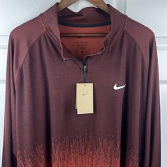 Nike Pullover Mens 4XL Quarter Zip Dri-FIT ADV Red Golf Big Tall FD5833-626 NEW