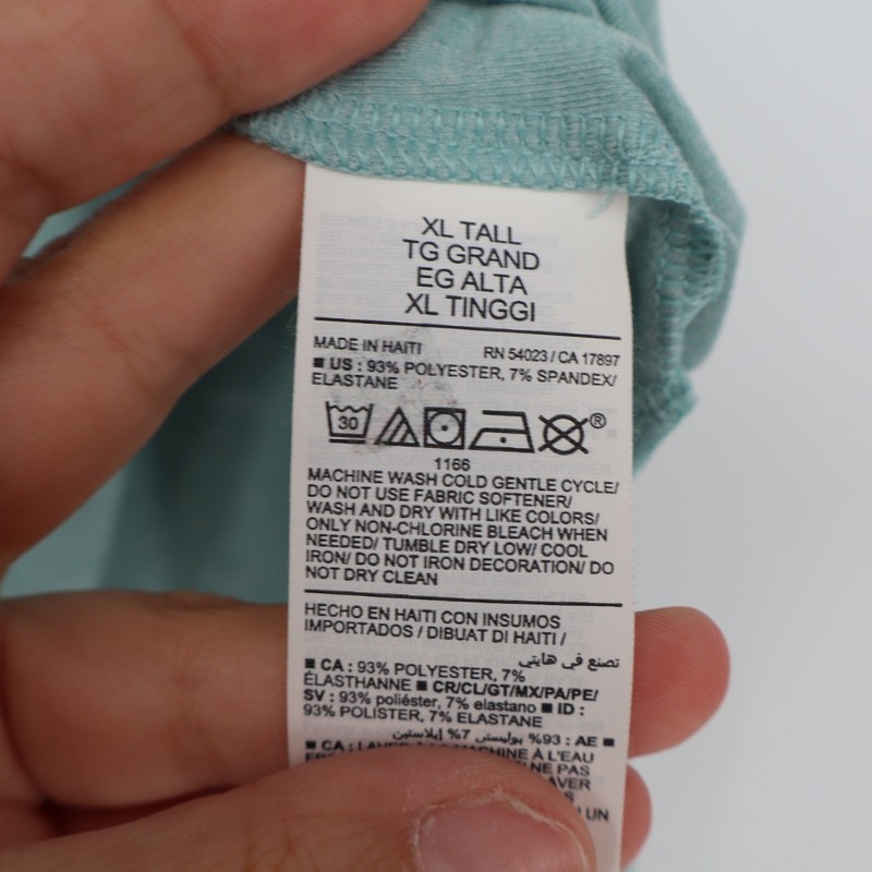 Old Navy Active Cloud 94 Soft Go-Dry Tank Top Mens XL Tall Teal Green Heathered gallery