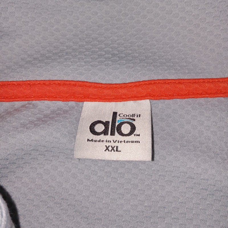 Alo 1/4 Zip Pullover Long Sleeve Cleveland Browns Men's 2XL Gray gallery