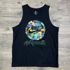 Nike Tank Top Size Large Mens Black White Sportswear Air Phoria $35