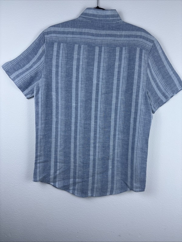 Flag & Anthem Short Sleeve Mens Blue With Line Size S gallery