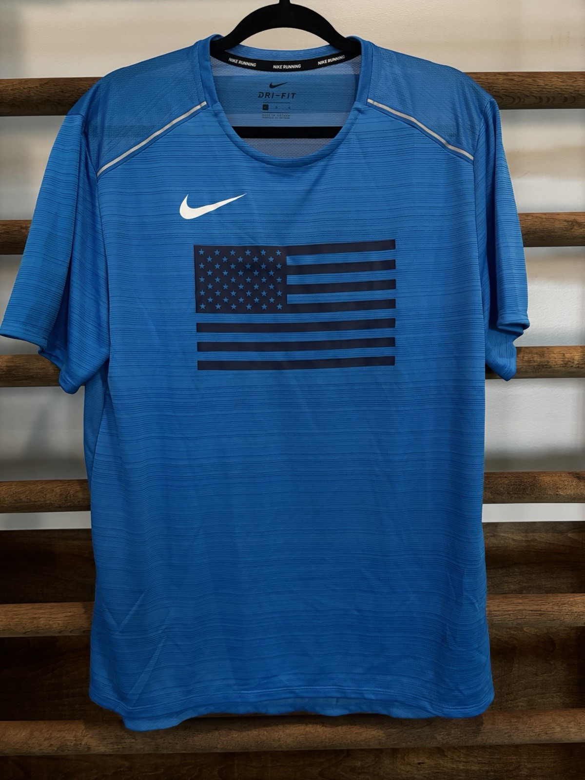 New Nike Pro Elite USA Olympic Sponsored Track & Field Tall Shirt 812119-443 gallery