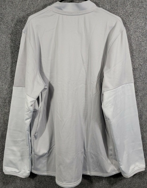 Under Armour Pullover Men's 2XL Gray ColdGear 1/2 Zip 2 Tone Color Block L/S New gallery