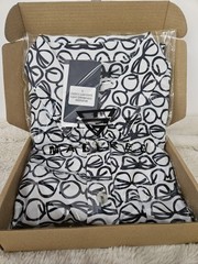 MAELREG MGSS004 Performance Shirt Glasses Pattern Black White Collared S