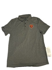 NWT Men’s Large lululemon Heathered Black Chicago Bears Evolution Polo $98