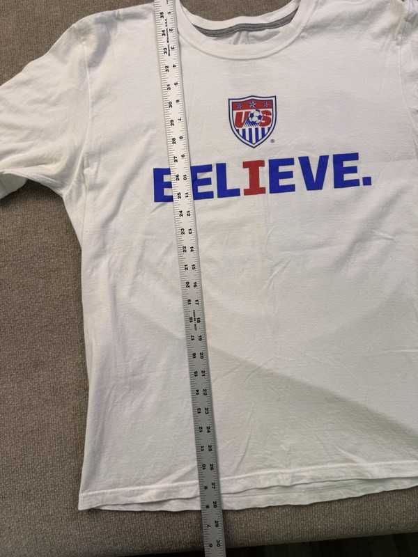 Nike One Nation One Team USA Regular-Fit Jersey Size Large White EUC Olympics gallery