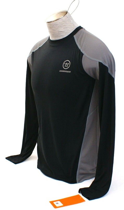 Warrior War Tech Black & Gray Lightweight Long Sleeve Covert Top Shirt Men's NWT gallery