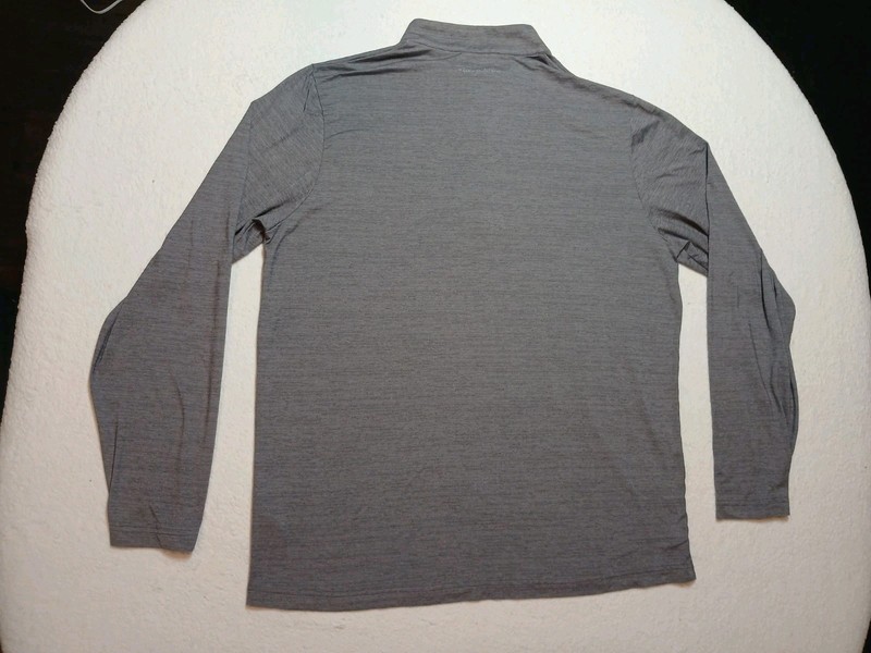 Travis Mathew 1/4 Zip Pullover Men’s XL Gray Crestview Golf Performance gallery