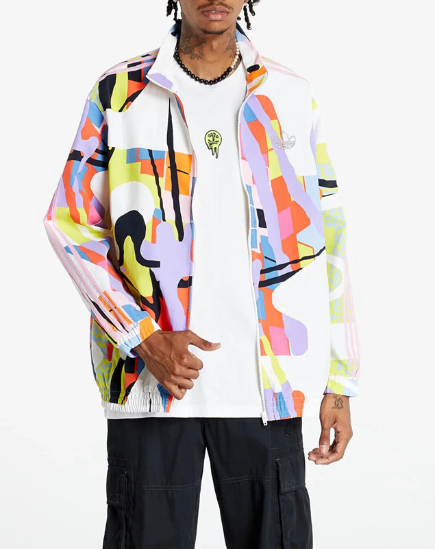 Adidas PRIDE LOVE UNITES WIND BREAKER H43971 Zip Track Top Jacket Multicolor New gallery