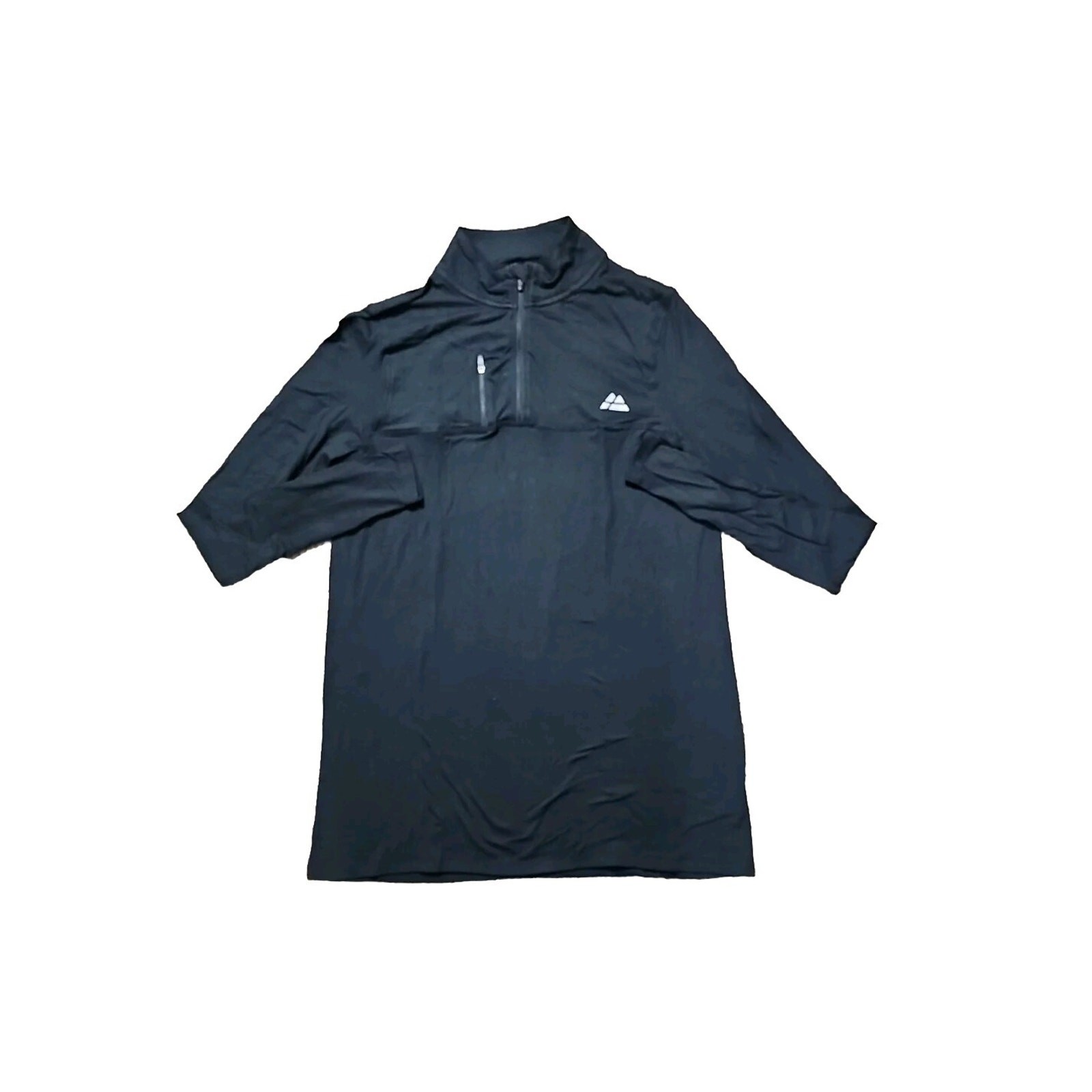 *NWT* Danish Endurance Men’s Half Zip Athletic Long Sleeve Shirt Black Sm Y31 gallery