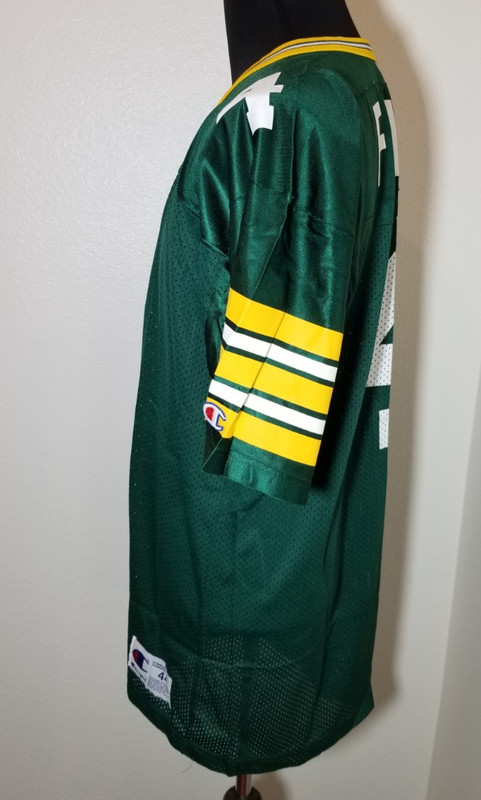 Green Bay Packers Men Size 44 Brett Favre Jersey 1990s Cheesehead Go Pack Go gallery