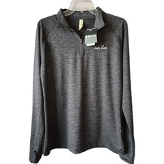 NWT Ouray “Iron Lion” Men’s 1/4 Zip Pullover Gray Performance Pullover Top Sz S