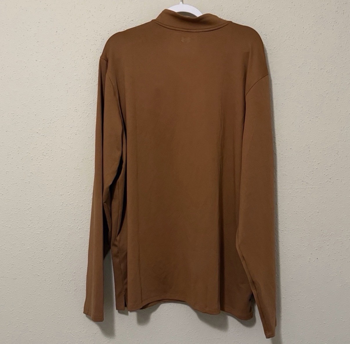 Under Armour UA Movement 1/4 Zip Sweatshirt Tundra Brown Mens Sz 2XL 1387434-253 gallery