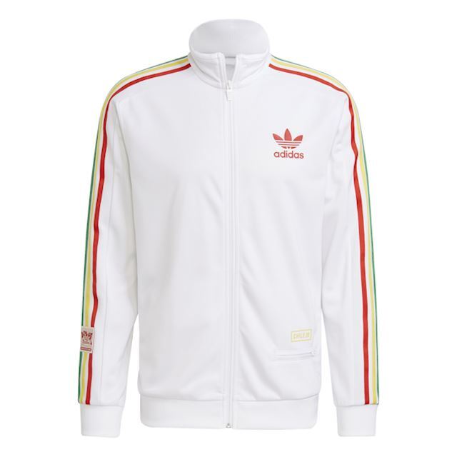 NEW ADIDAS 3 FOIL ORIGINALS SUPERSTAR CHILE TOP TRACK TOP JACKET MENS white gallery