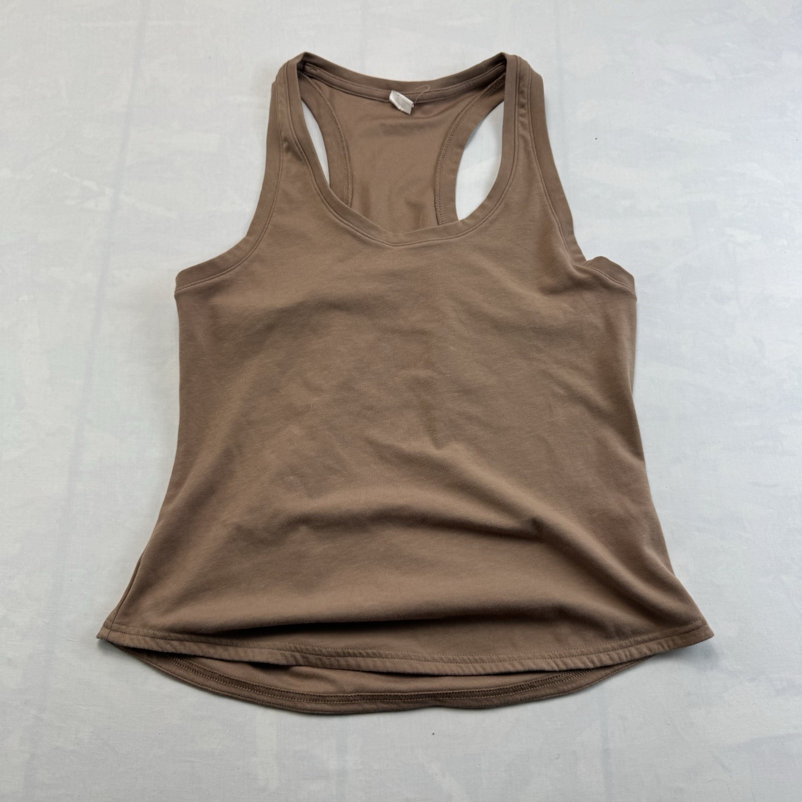 BYLT Premium Basics Racerback Tank Top Women’s Medium Brown Stretch gallery