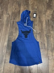 Under Armour Project Rock BSR Bull Sleeveless Hoodie Men’s Size Small