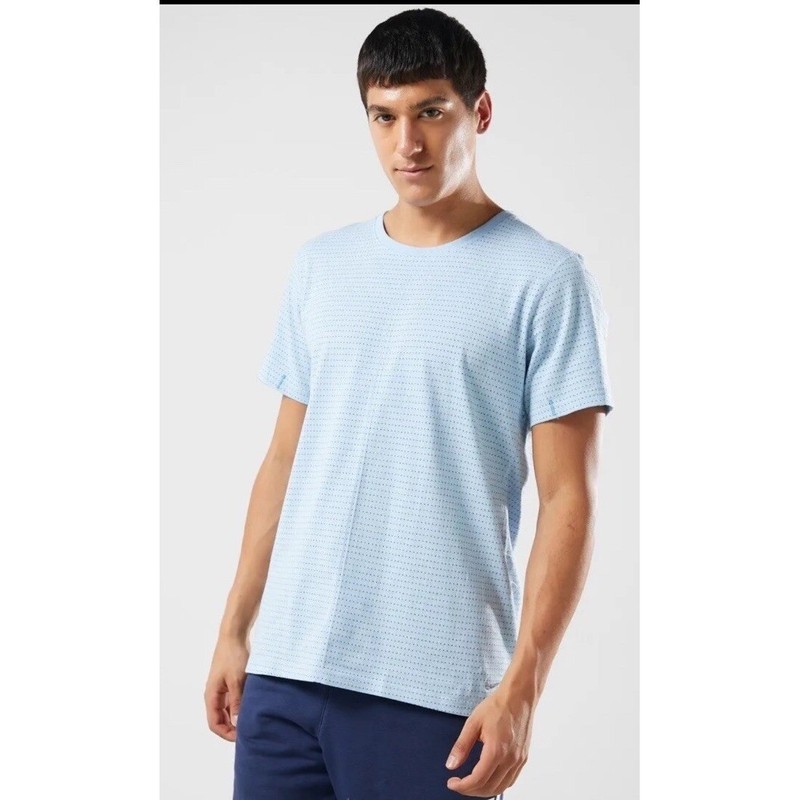 Nike Dri-Fit Men's Yoga Sky Blue DQ4828-422 Loose Fit Yoga Shirt SMALL TALL gallery