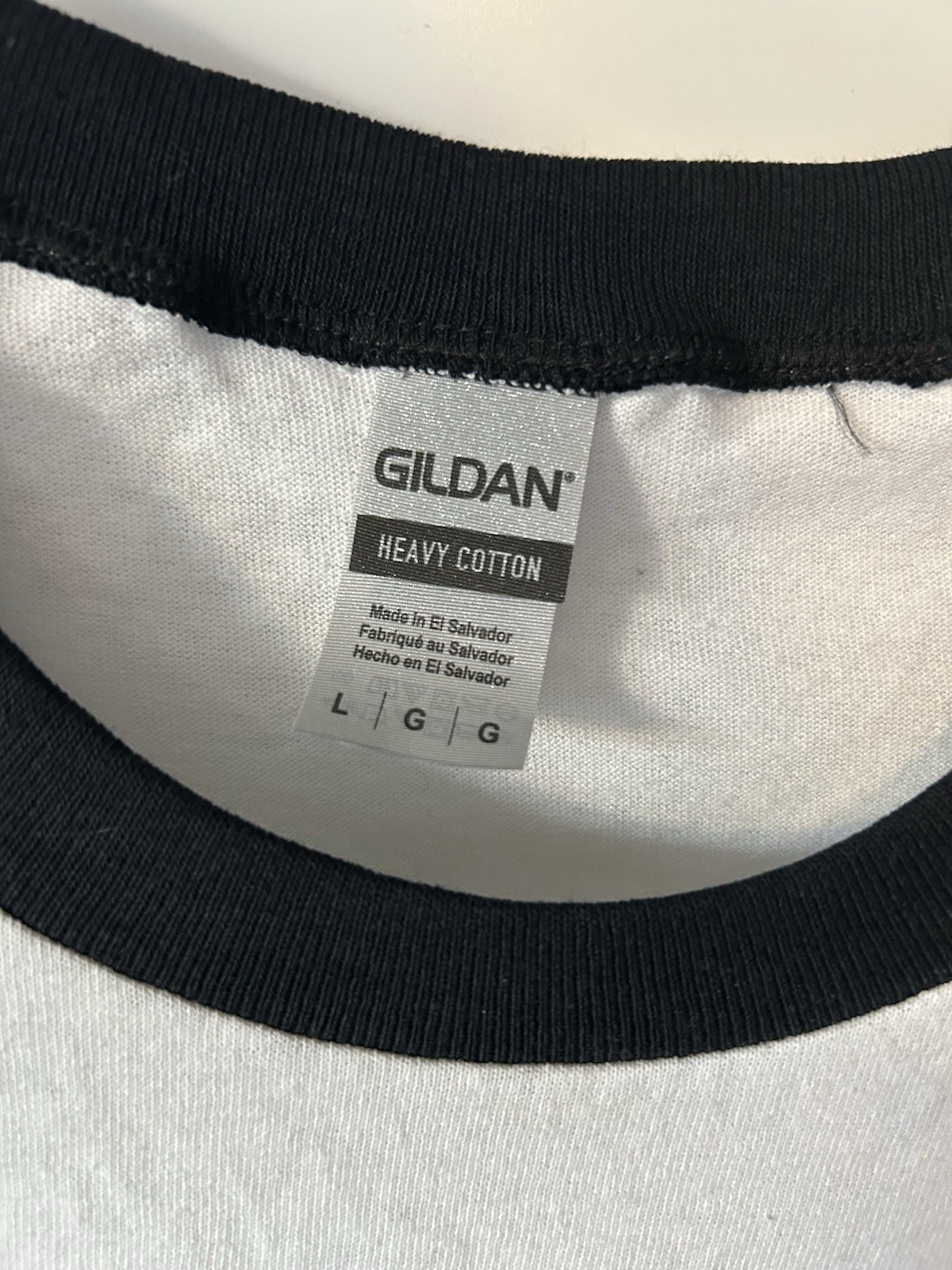 GREEN LINE Gildan Heavy Cotton Raglan T-Shirt Black White Flower Flag Graphic gallery