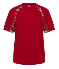 Badger 414000 Mens Short Sleeve Moisture-Wicking Digital Hook Pro T-Shirt