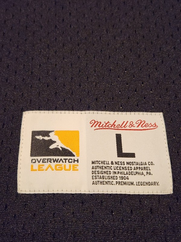 Mitchell & Ness Houston Outlaws Overwatch League Jersey, Size Large gallery