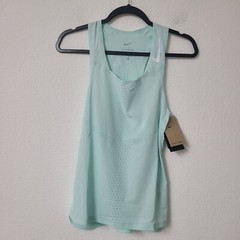 Nike Dri-Fit ADV Aeroswift Running Singlet DM4624-346 Size S Jade Ice