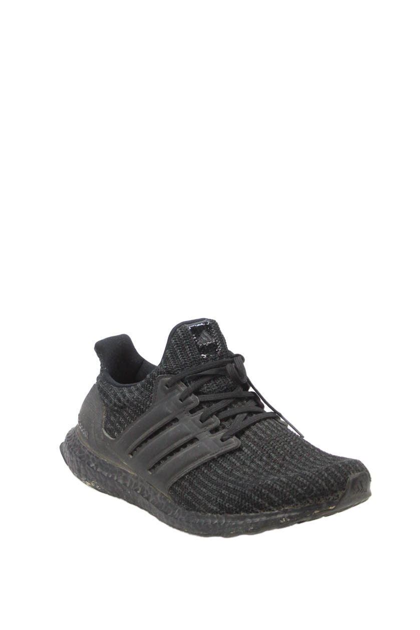 Adidas Womens Lace Up Ultra Boost Knit Low Top Running Sneakers Black Size 9 gallery