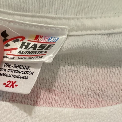 New Men Tony Stewart #14 Chase Authentics Nascar Racing All Over White Red Shirt gallery