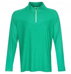 Nike Golf Mens Dri-Fit ADV 1/4 Zip Pullover Long Sleeve Shirt Green Small $115