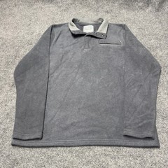 Free Fly 1/4 Snap Pullover Men Large Gray Performance Bamboo Stretch Outdoor