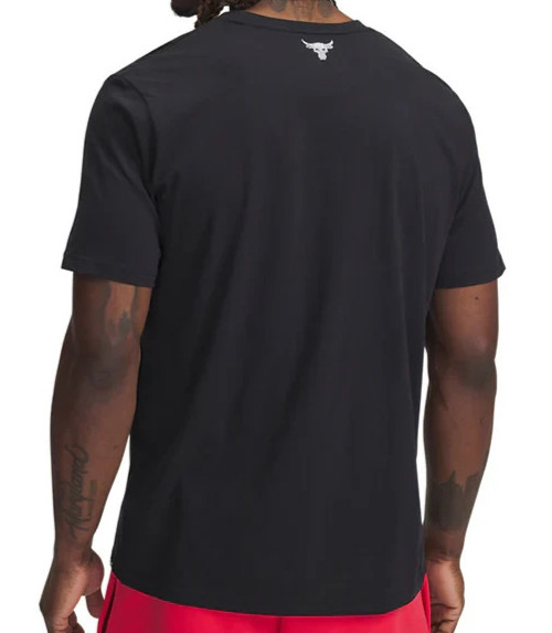 Under Armour Project Rock Iron 7 Short Sleeve Shirt Men's L Black 1389946 NWT gallery