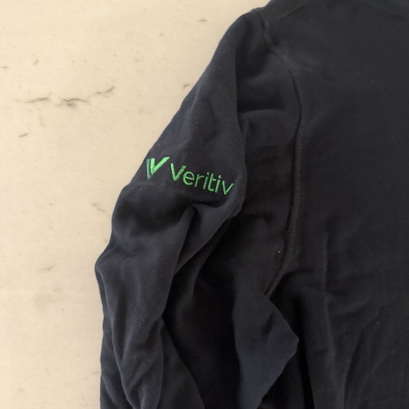Travis Mathew Pullover Men's Large Black Quarter Zip Golf Performance Pockets gallery
