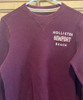 Hollister "Newport Beach" Men's Maroon 100% Cotton Thermal Shirt - Size M EUC gallery