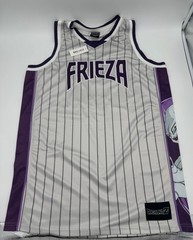 NWT Dragon Ball Z Frieza Basketball Jersey DBZ Purple Pinstripe BoxLunch size XL