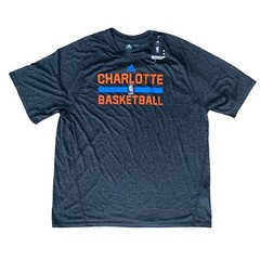 Adidas Climalite NBA Charlotte Bobcats Practice T-Shirt Mens Sz XXL – New w Tags