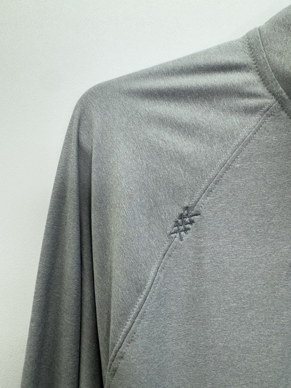 RHONE Session Men’s Gray 1/4 Zip Logo Beach Outdoor Athletic Casual XXL gallery