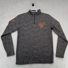 American Fighter 1/4 Zip Pullover Gray Space Dye Long Sleeve Men’s Size L