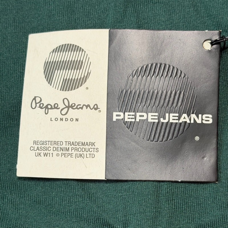 VTG Pepe Jeans London 30 Years Anniversary Football Jersey Top 3XL Green White gallery