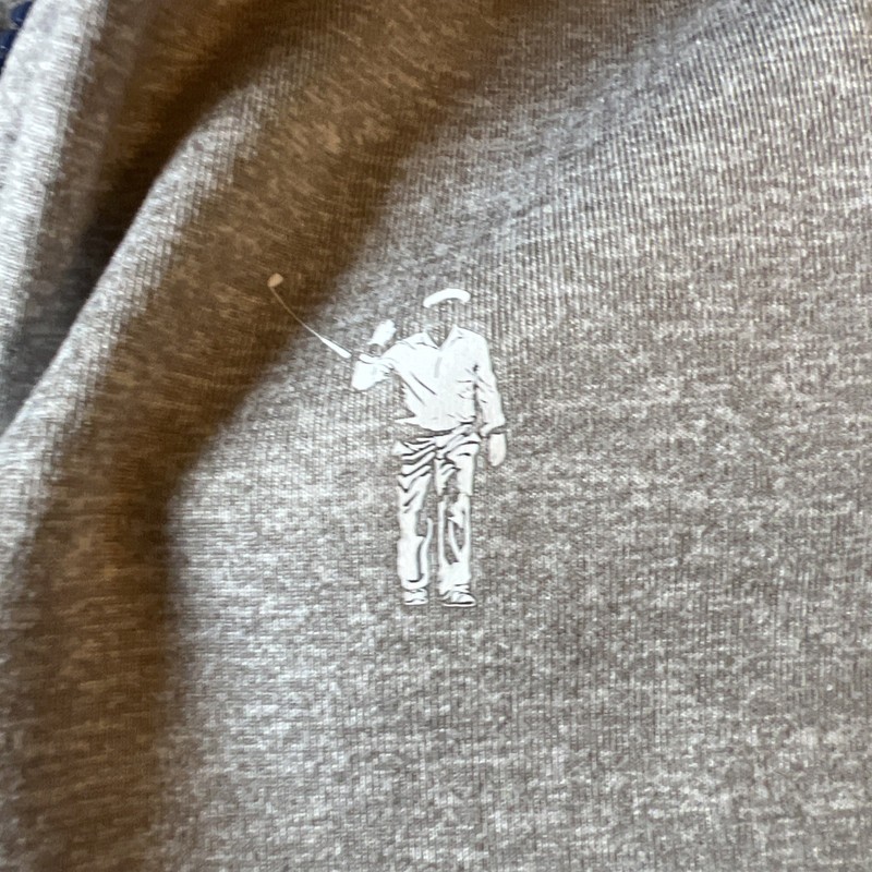 William Murray Pullover Mens M Gray Quarter Zip Golf Athletic Lightweight gallery