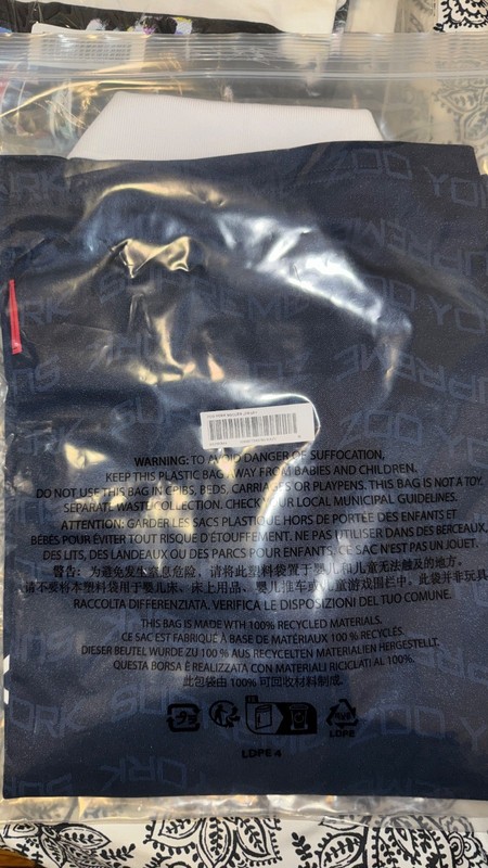 Supreme Zoo York Soccer Jersey Navy SS25 Medium – Brand New w/ Tags gallery