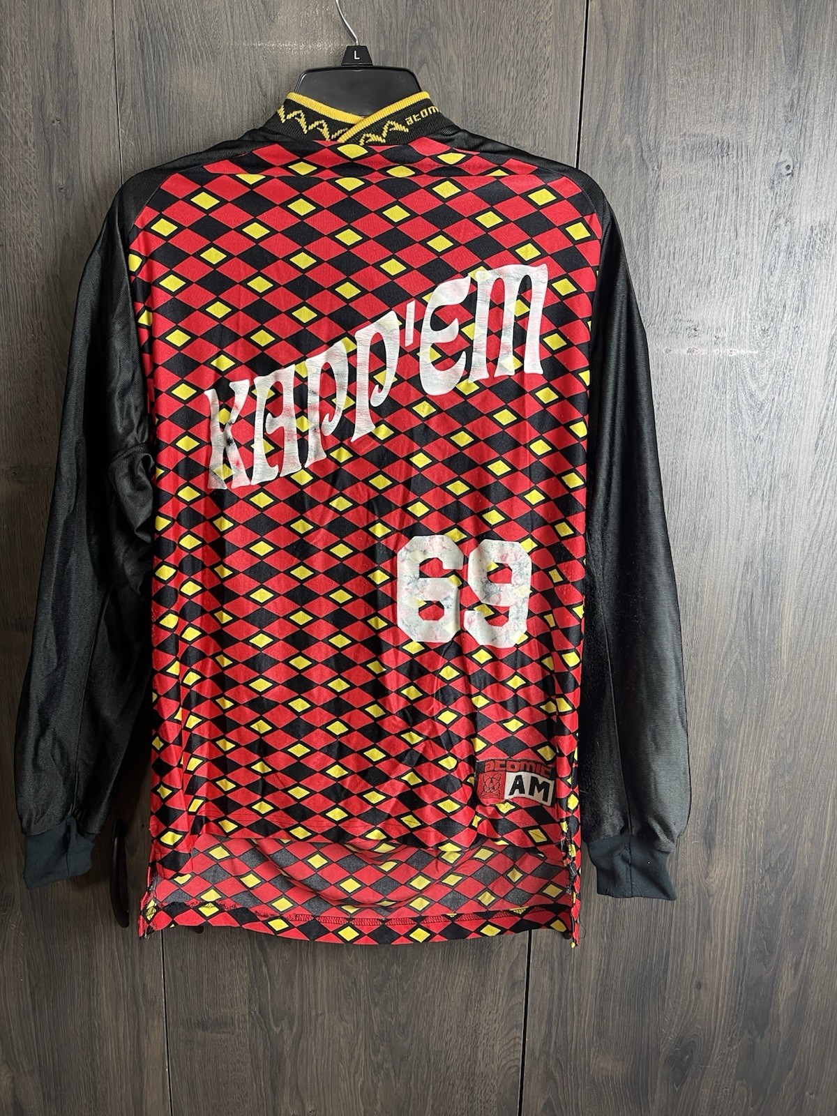 Vintage Atomic AM All Over Print Goalie Jersey #69 Kapp’em Adult Large gallery