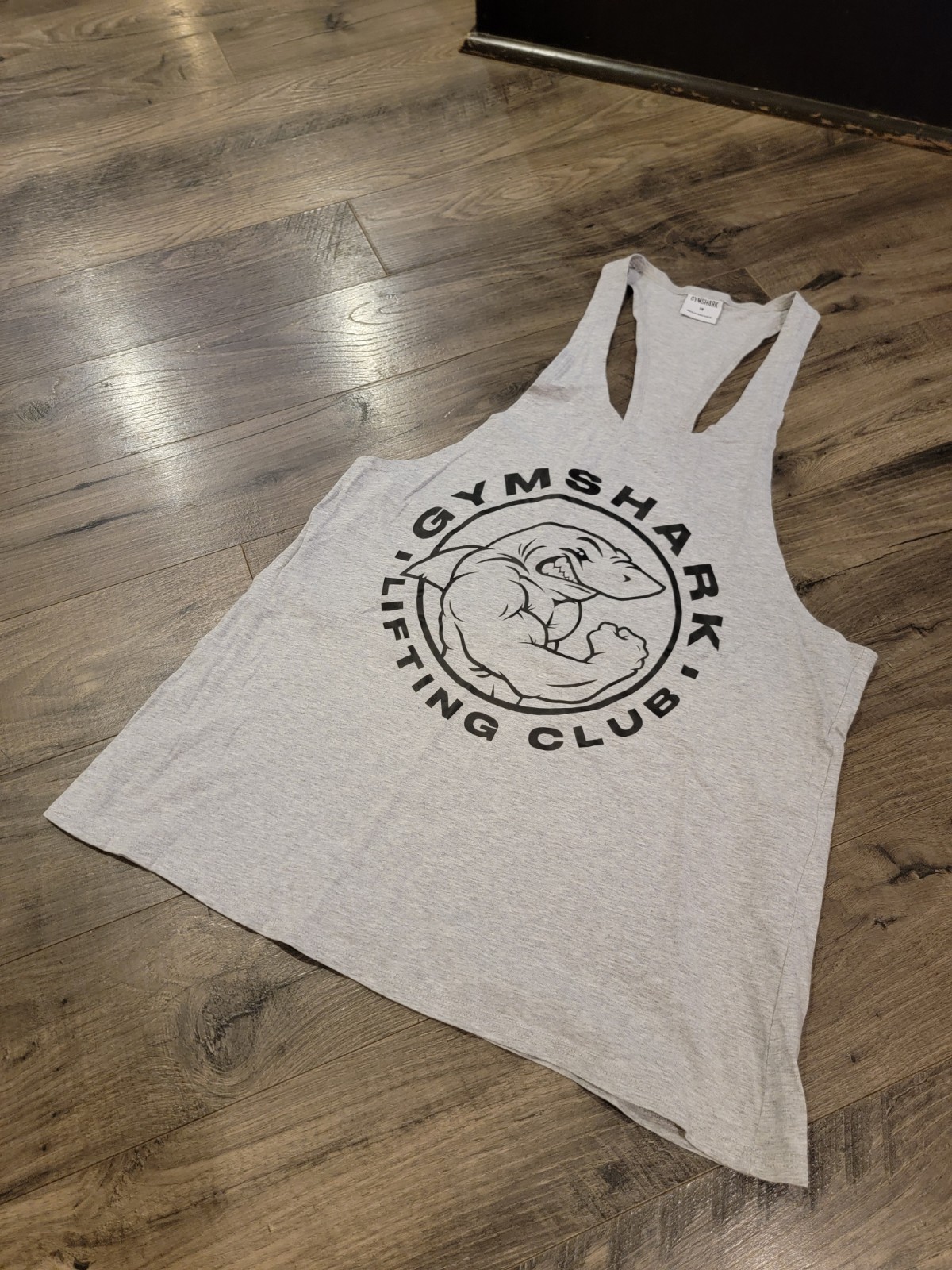 Gymshark Legacy Stringer Tank Shirt Mens Medium Sleeveless Workout Gym Lifting gallery