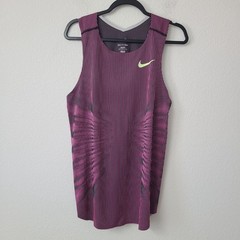 Nike 2024 Pro Elite Made In USA Singlet Tank FD5785-617 Size L-Tall Purple